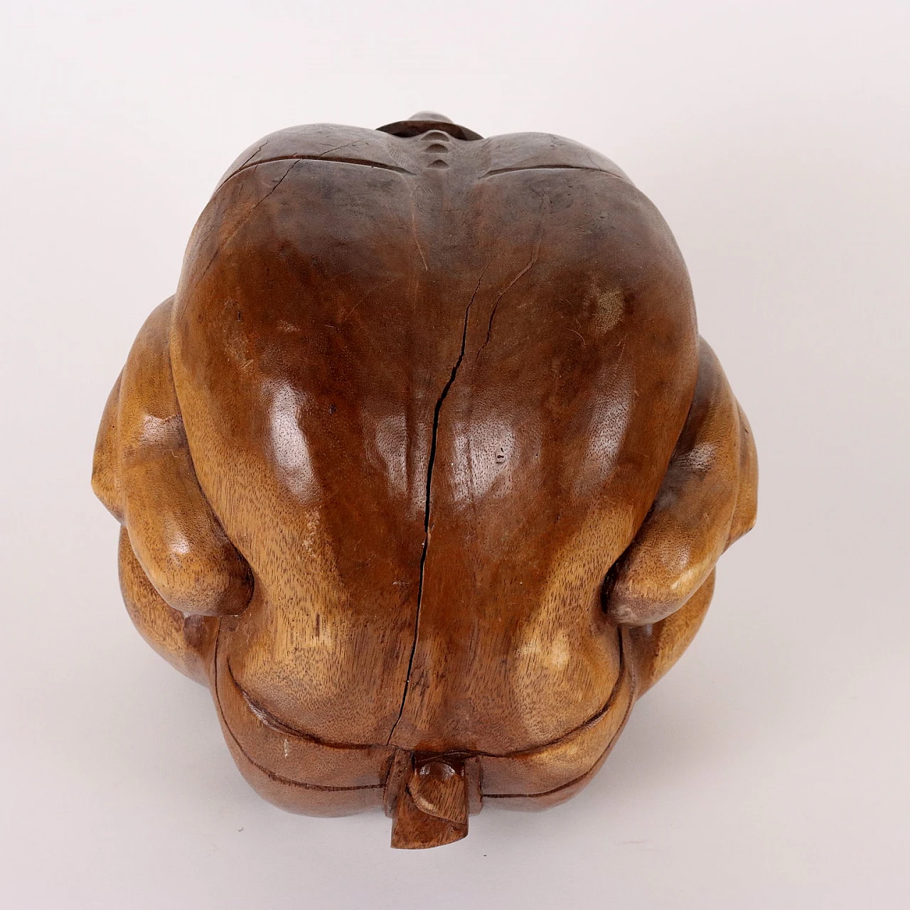 Weeping Buddha, wood sculpture 6