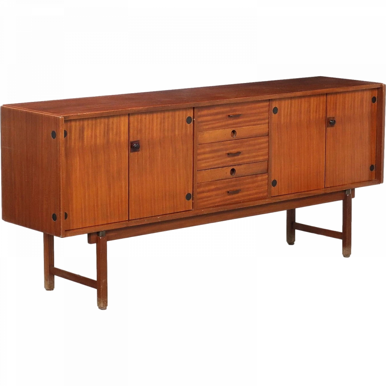 Credenza in mogano, anni '60 10