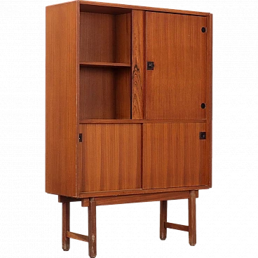 Highboard inmahogany veneer, 1960s