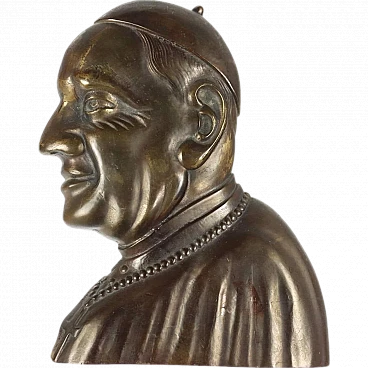 Bronze sculpture of Pope John XXIII, late 20th century