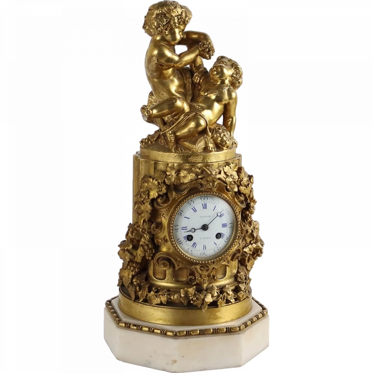 Vittoz à Paris standing clock, 19th century 11