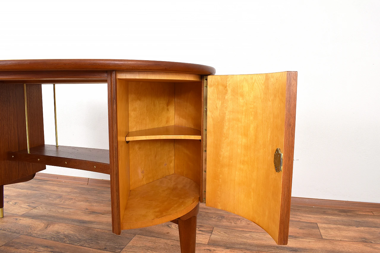 Desk by Sola Møbler Mid-Century in teak, 60s 15