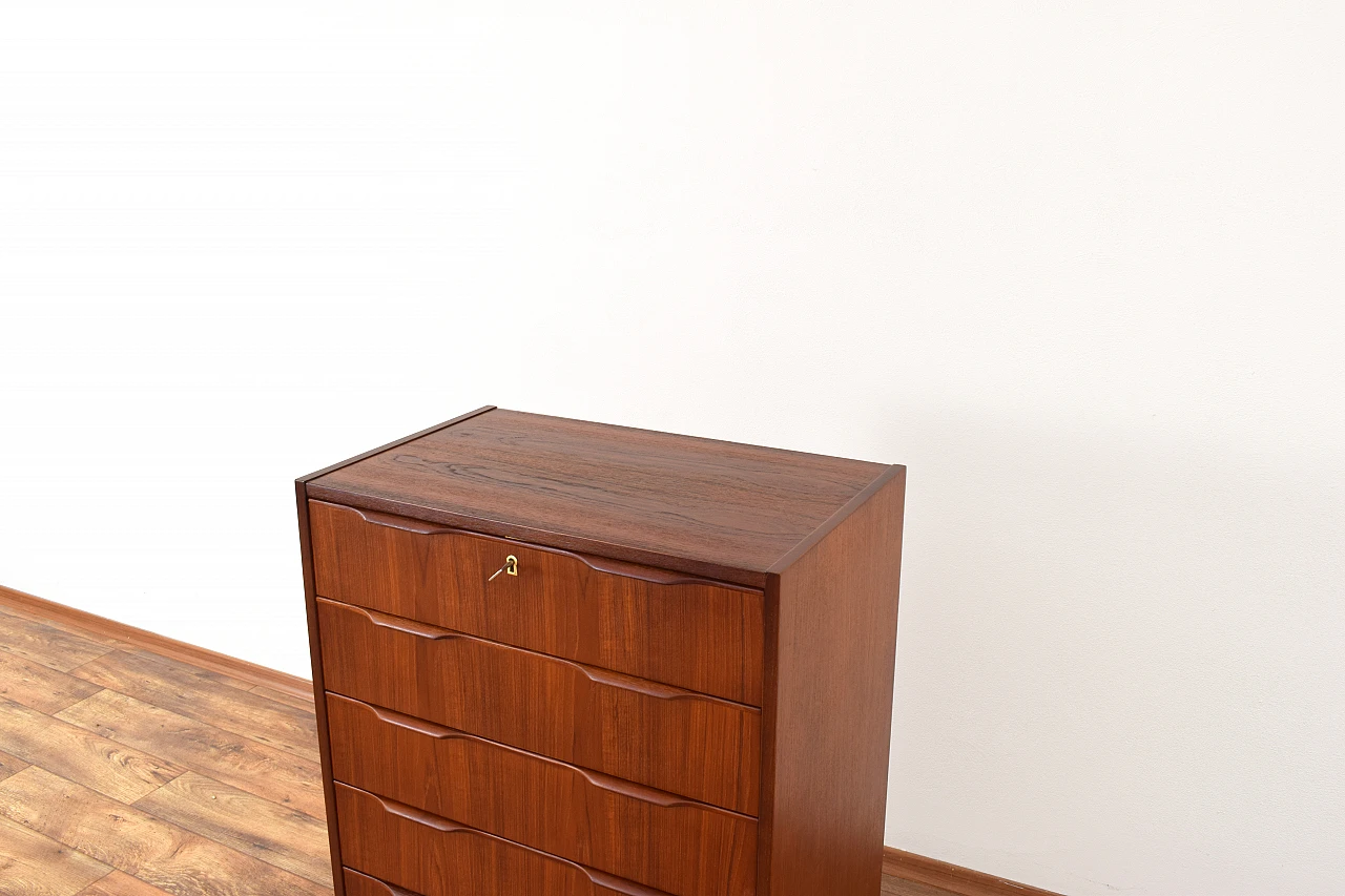 Mid-Century Danish Teak Chest of Drawers, 1960s 11