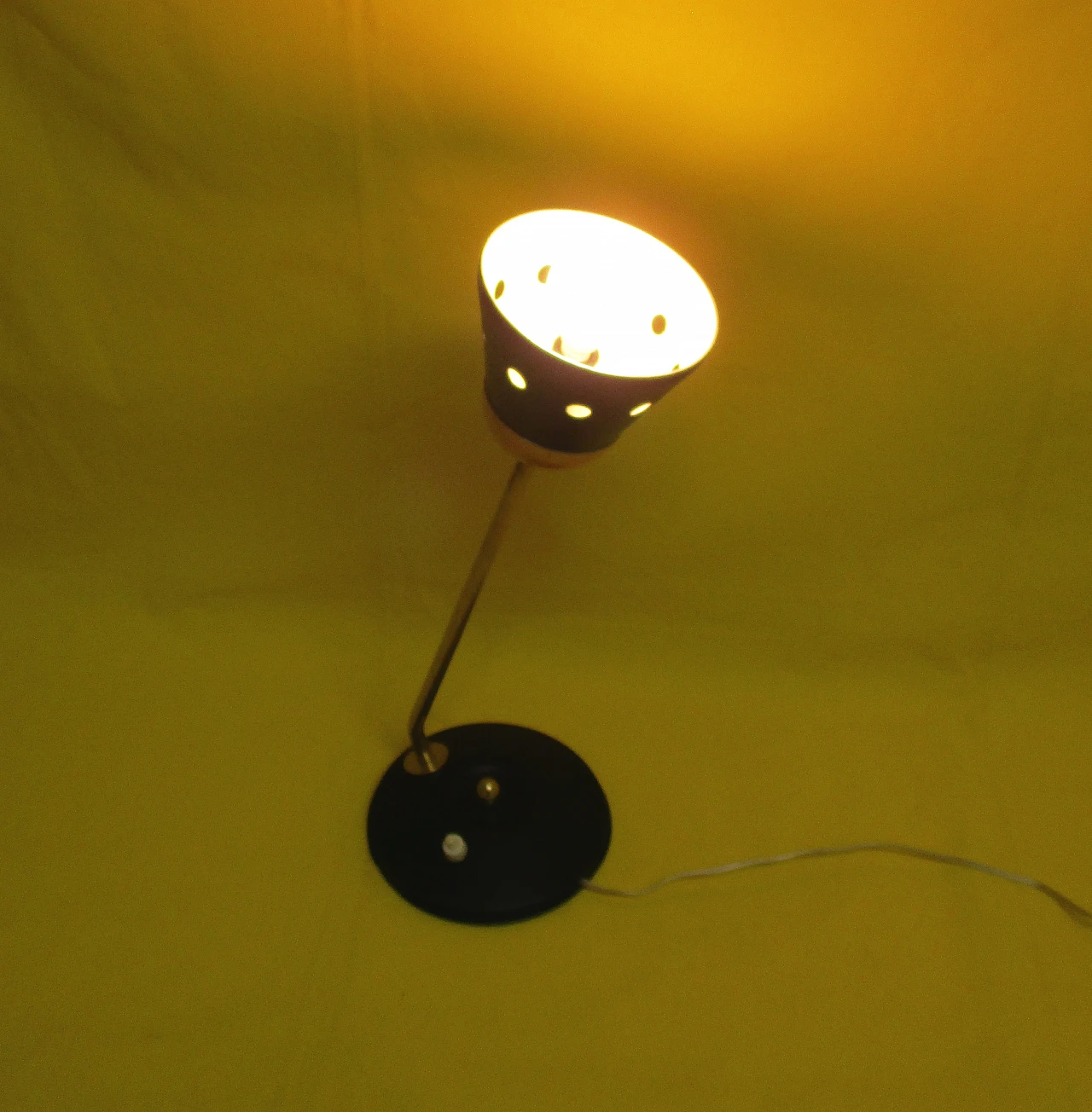 Gino Sarfatti metal lamp from the 1965s 7