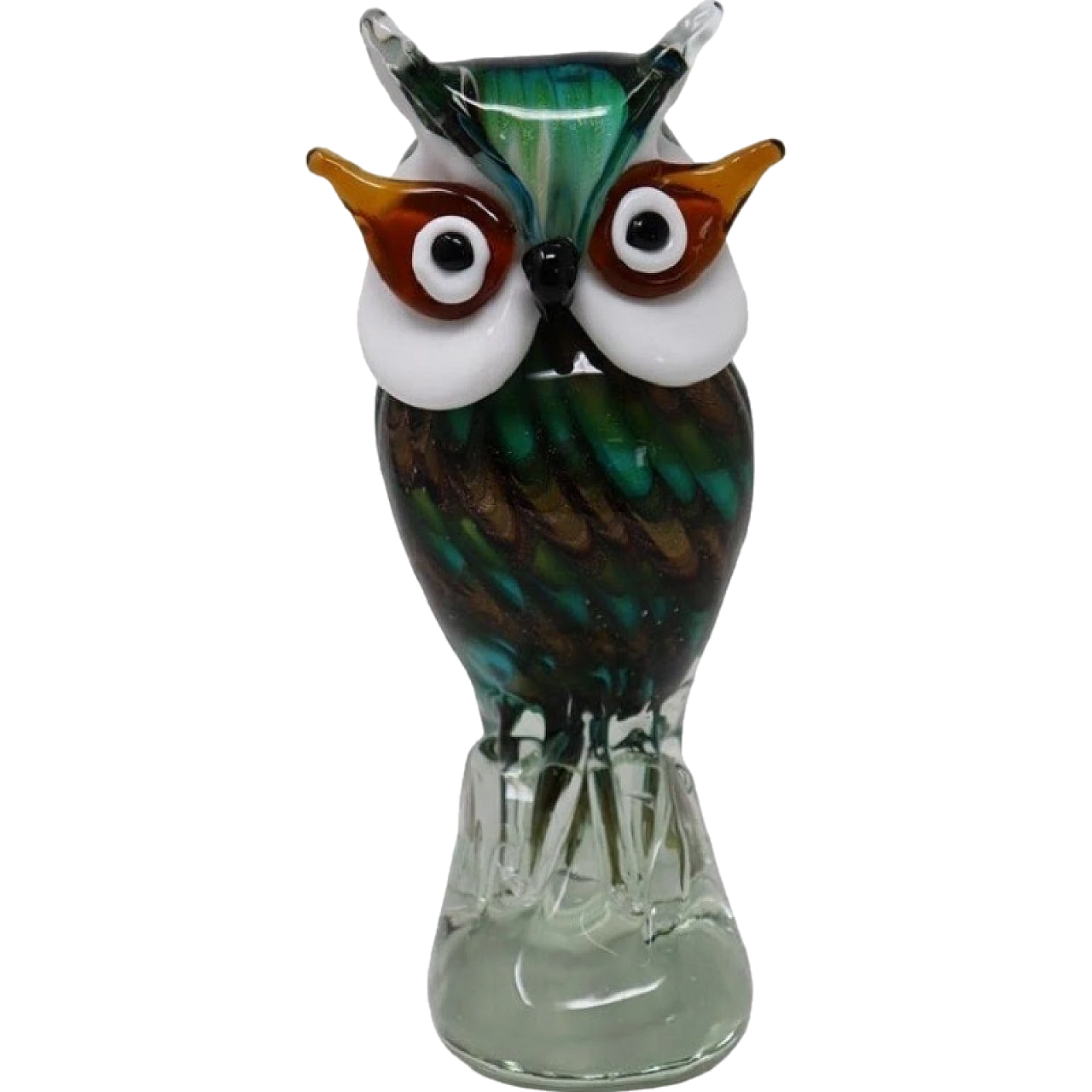 Glass owl, Murano 1980s 11