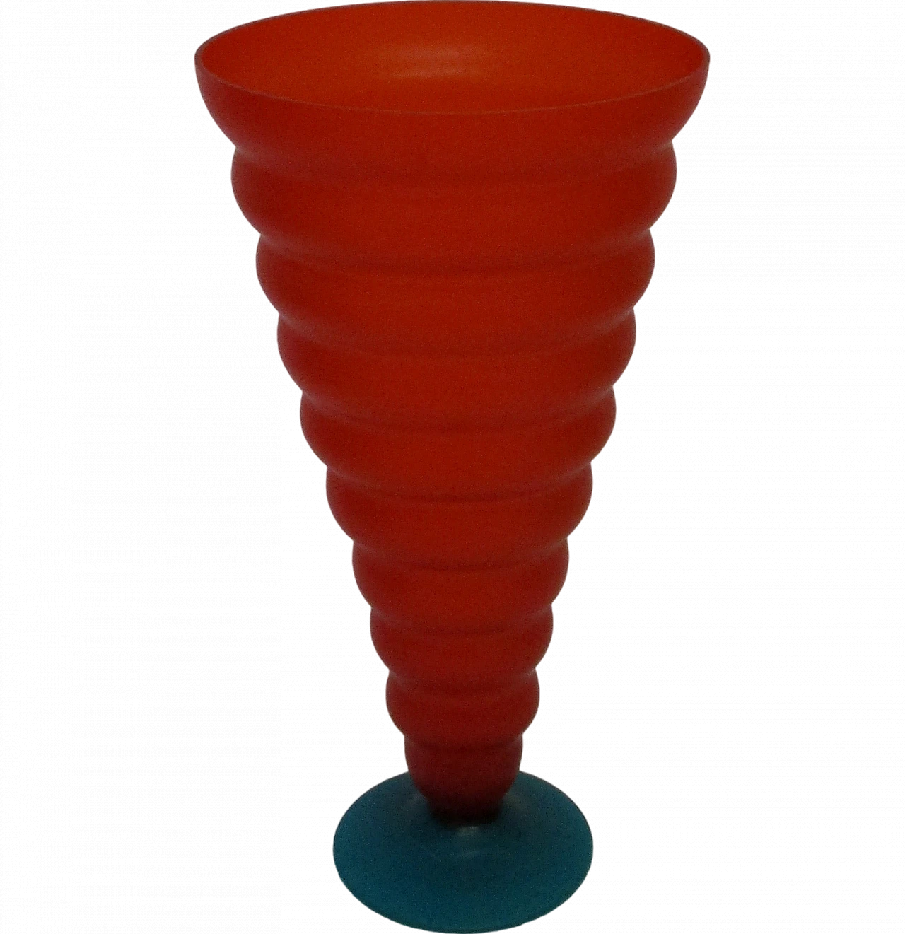 Artistic Murano glass vase from the 1970s 7