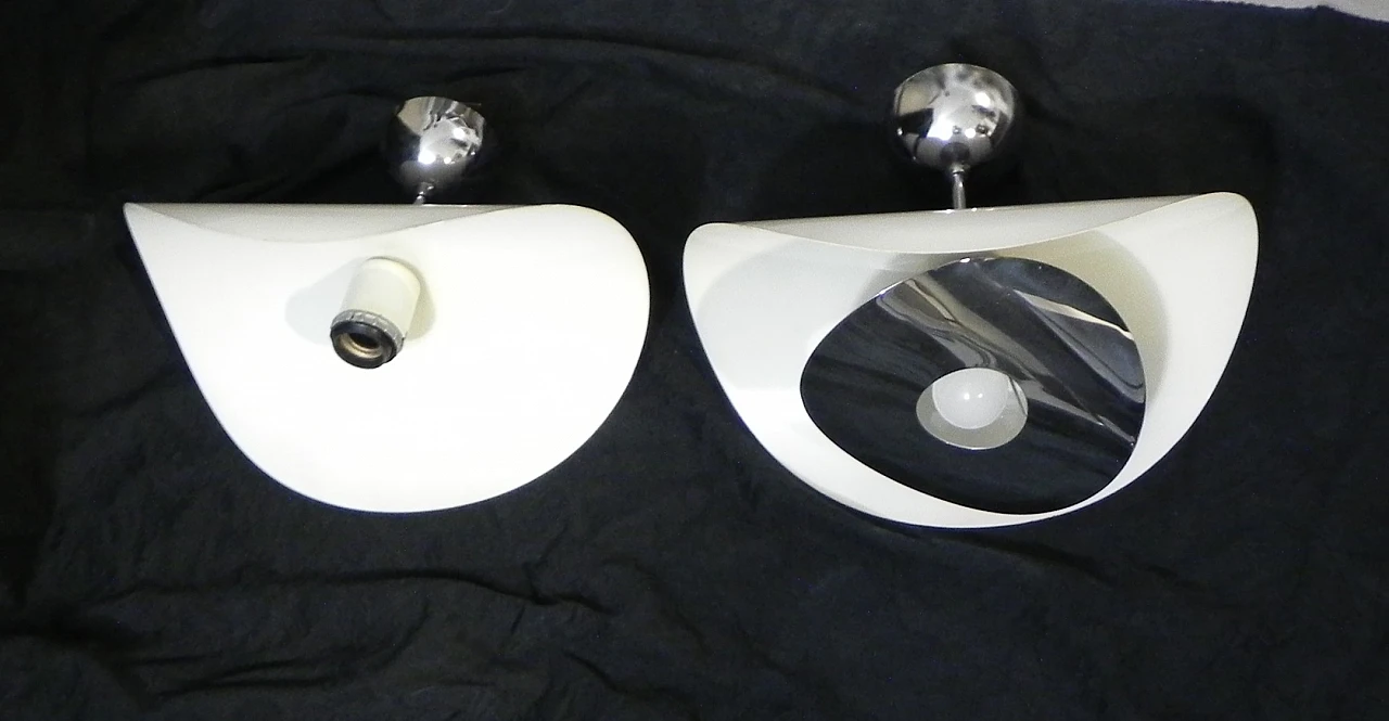 Space age style ceiling lights by Goffredo Reggiani, 70s 1