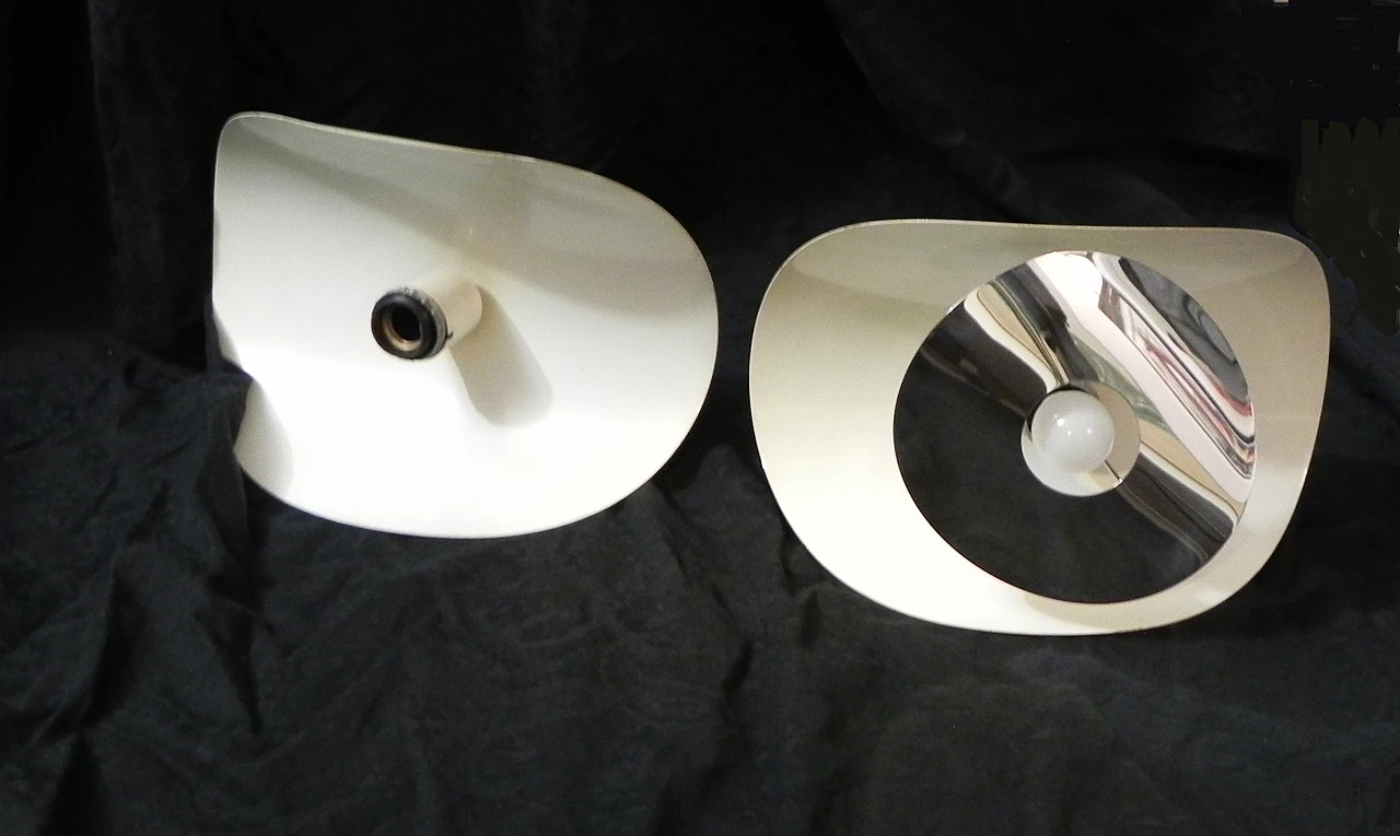 Space age style ceiling lights by Goffredo Reggiani, 70s 2