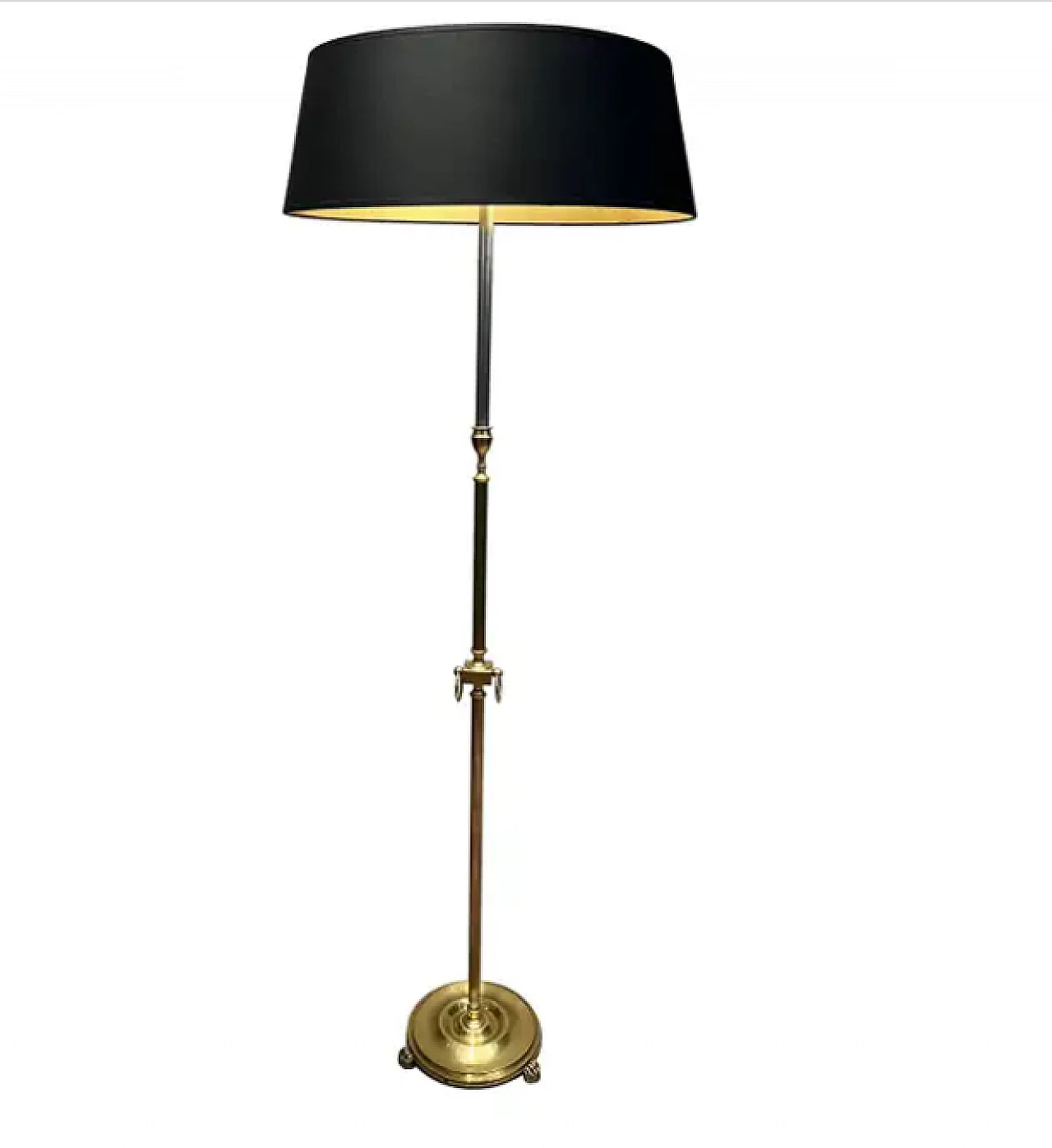 Neoclassical style brass lamp by Maison Jansen, 1940s 1