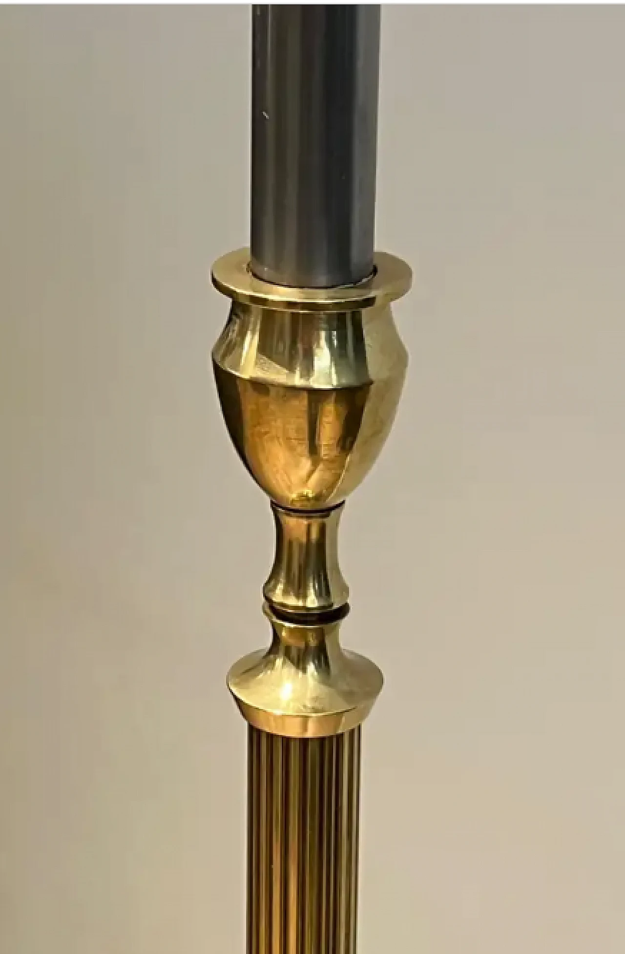 Neoclassical style brass lamp by Maison Jansen, 1940s 5