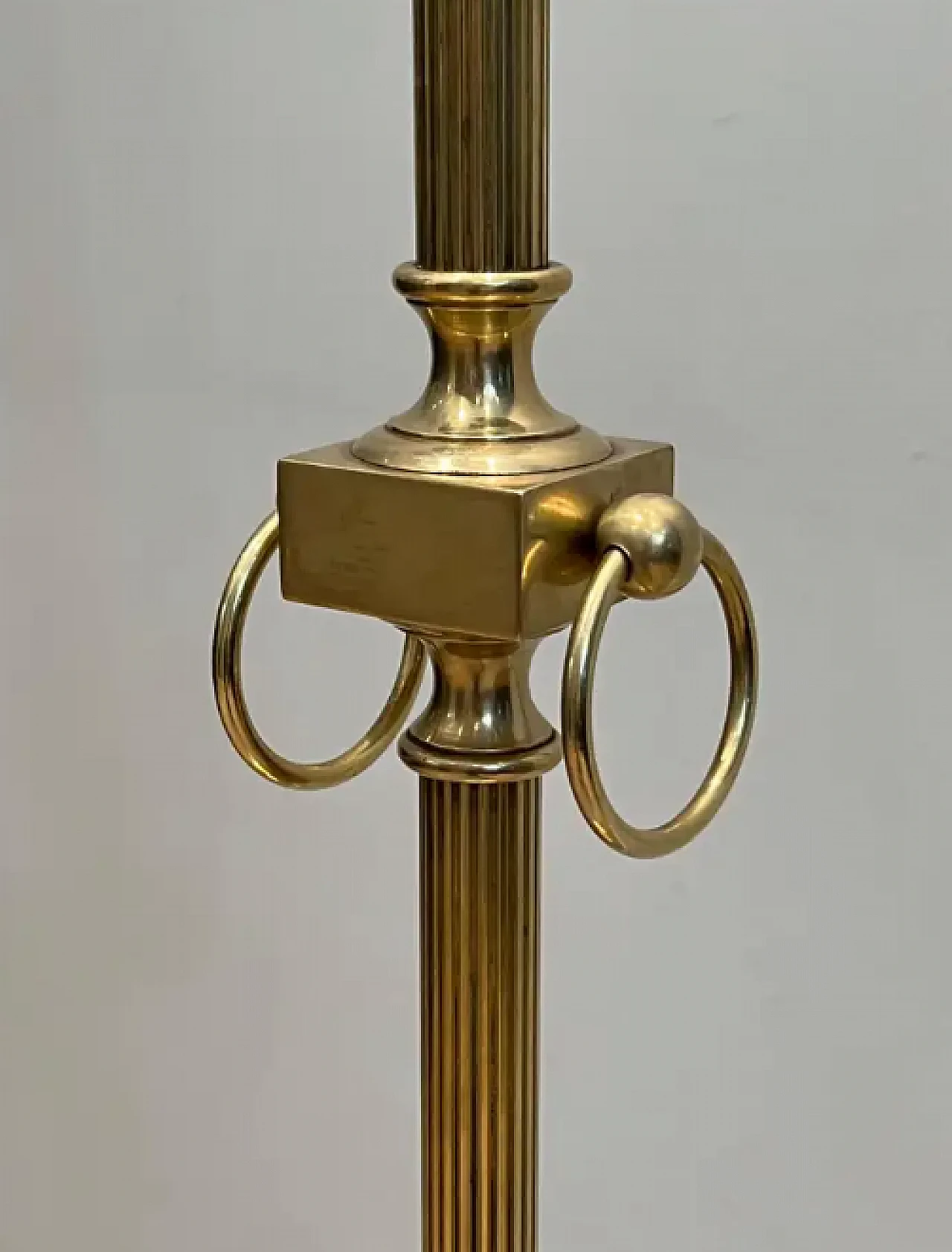 Neoclassical style brass lamp by Maison Jansen, 1940s 6