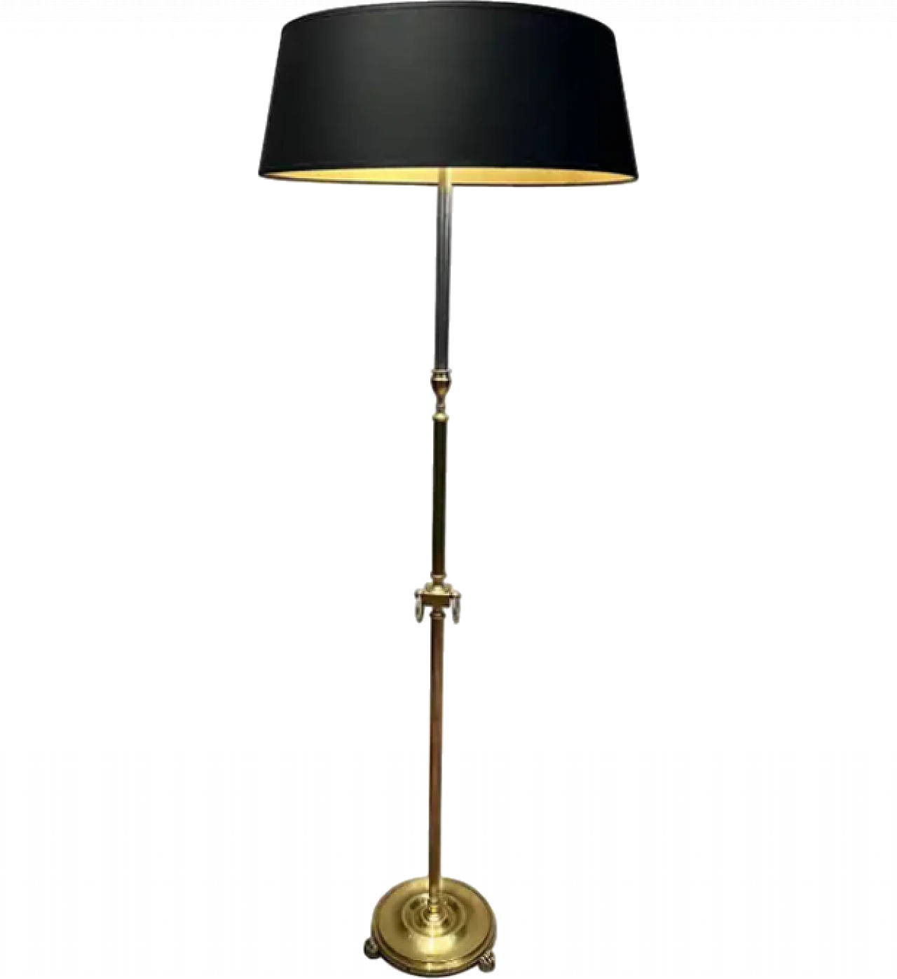 Neoclassical style brass lamp by Maison Jansen, 1940s 11