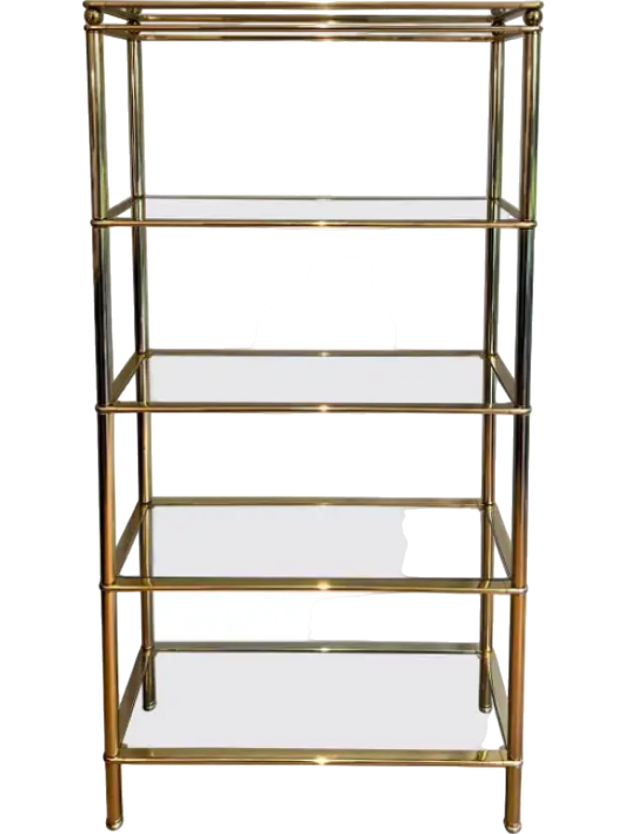 5-tier shelf with clear glass trays, 1970s 15