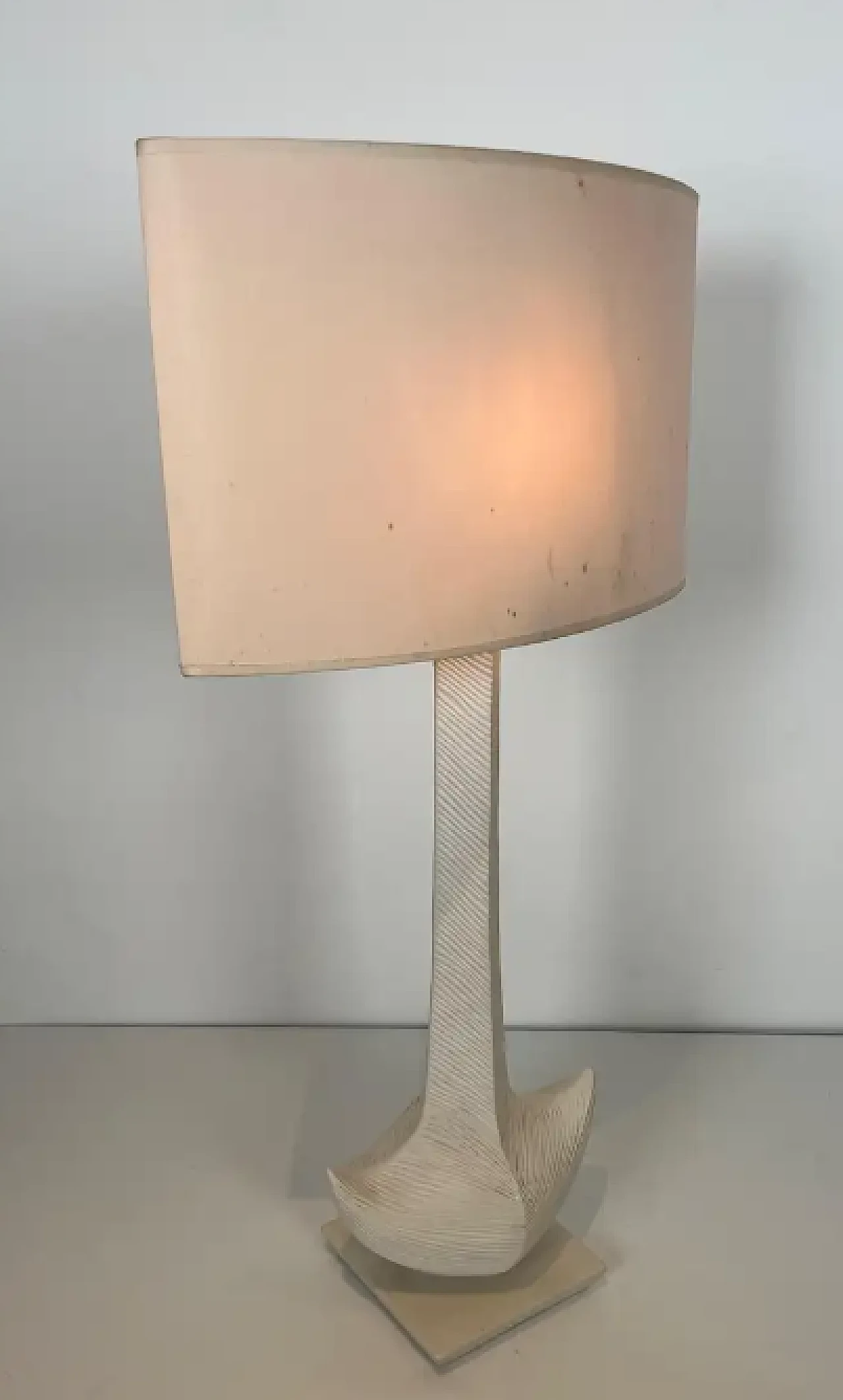 Design ceramic table lamp by L Drummer. Vers, 1970s 3