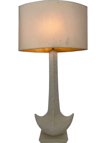 Design ceramic table lamp by L Drummer. Vers, 1970s