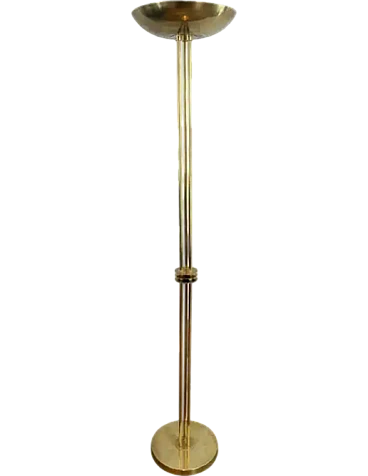 Brass floor lamp, 1970s