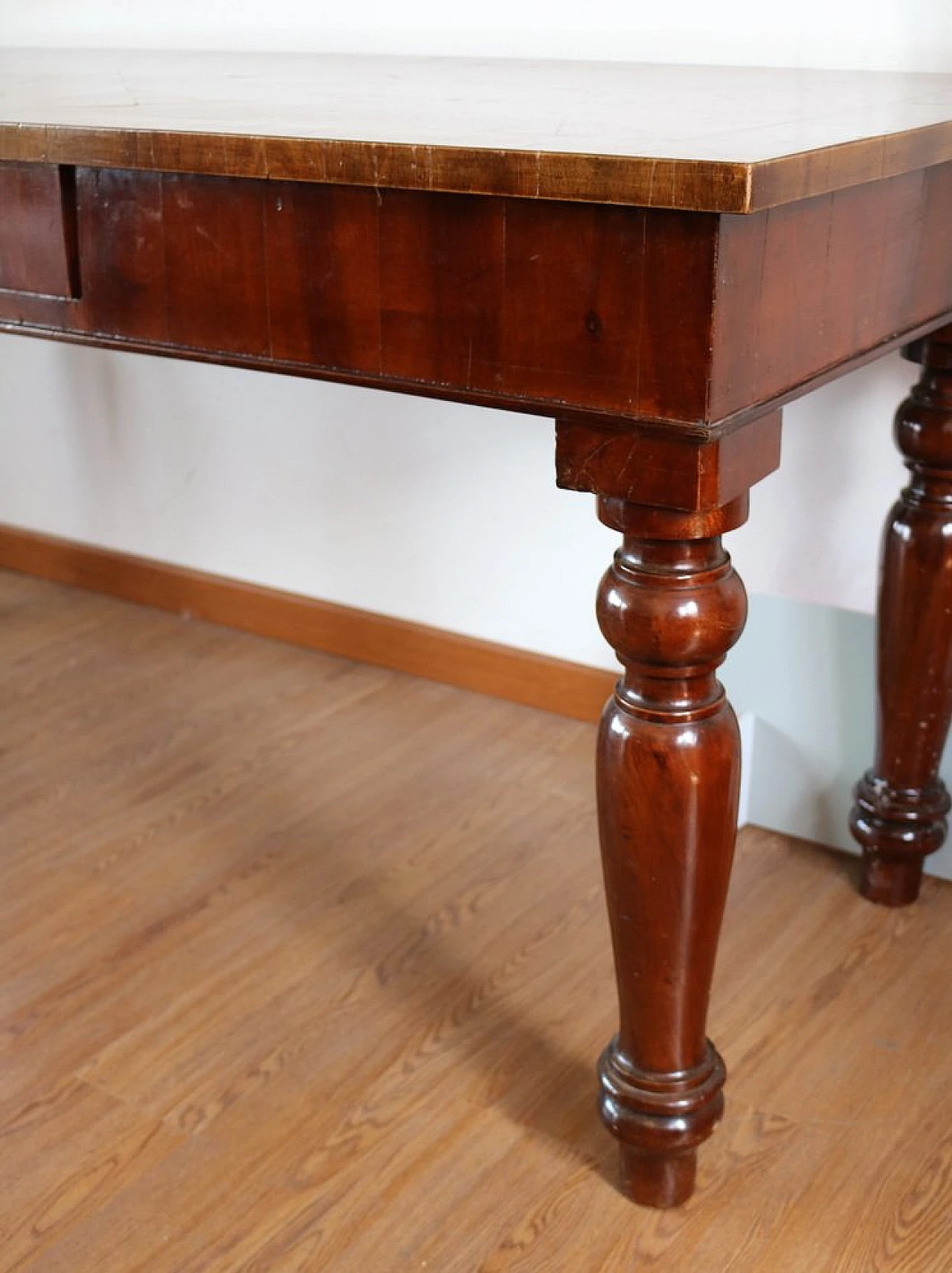 Rustic Walnut Dining Table 6