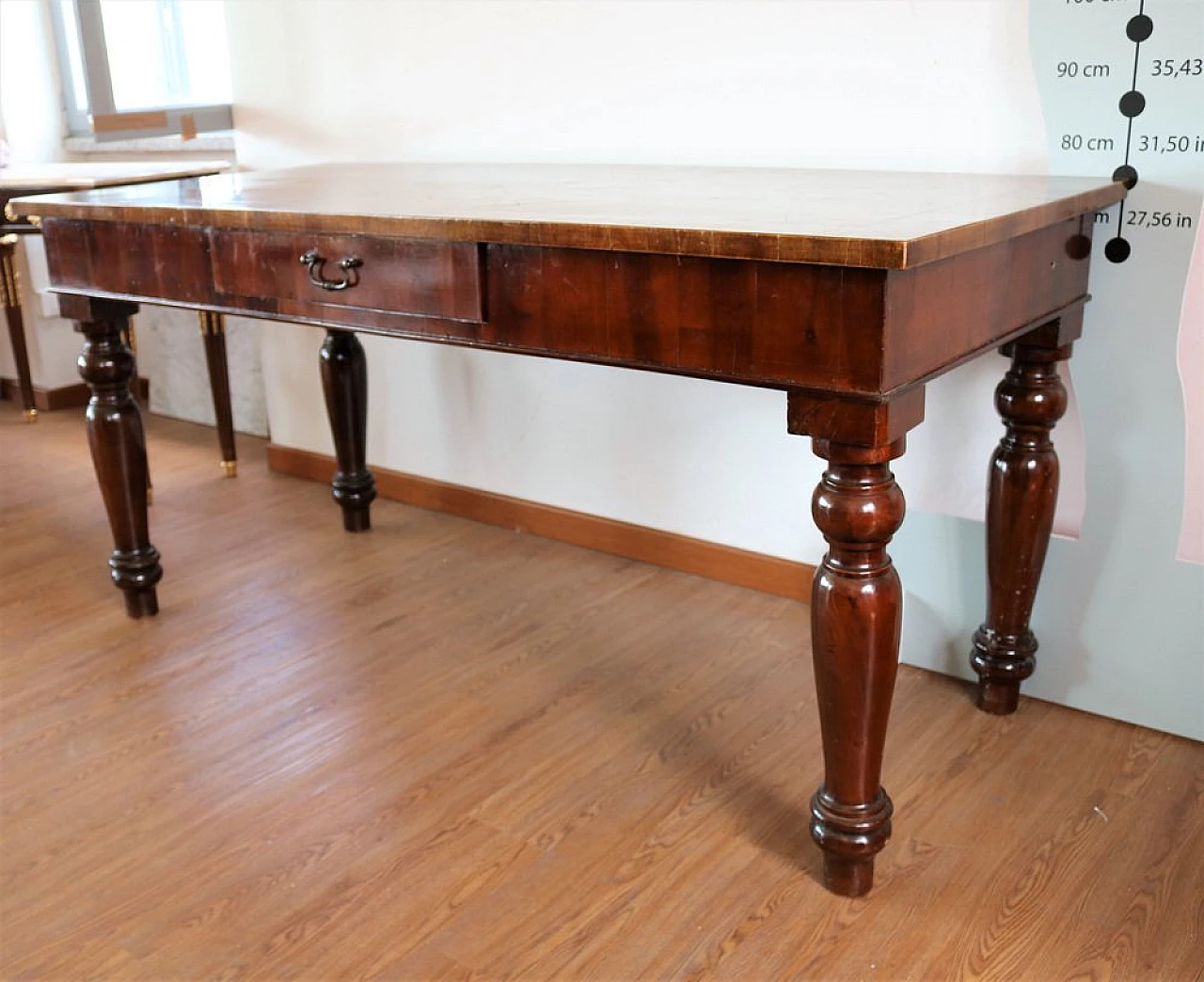 Rustic Walnut Dining Table 10