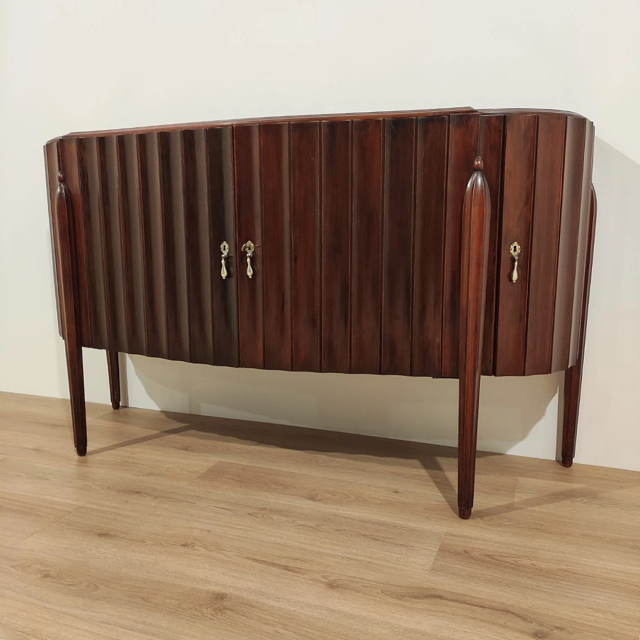 Mahogany sideboard designed by Ruhlman, 1940s 1