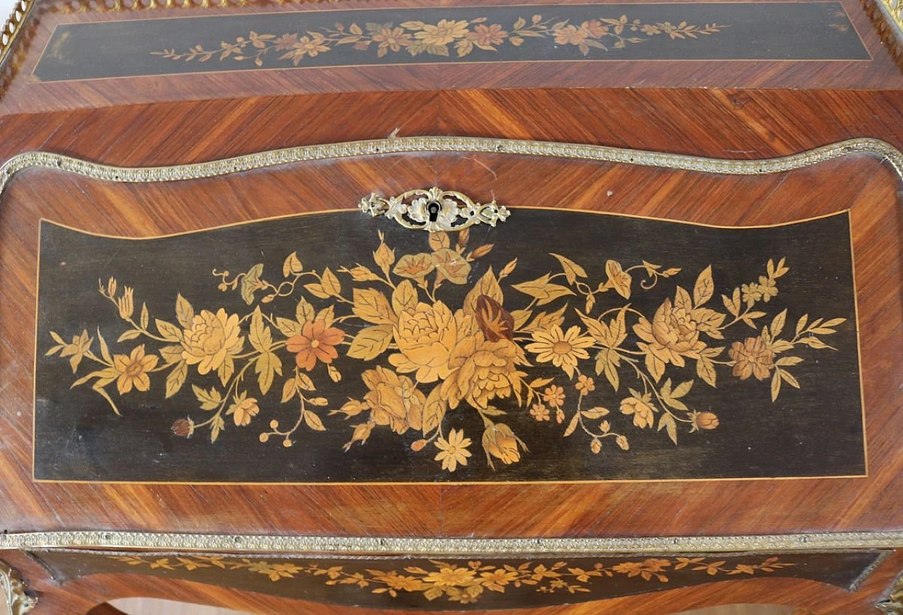 Louis XVI French Flap Desk 3