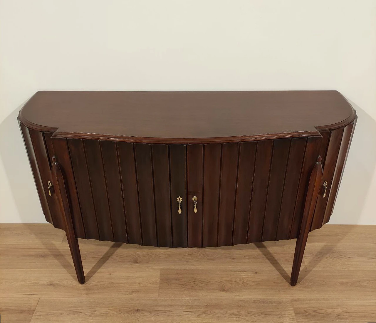 Mahogany sideboard designed by Ruhlman, 1940s 4