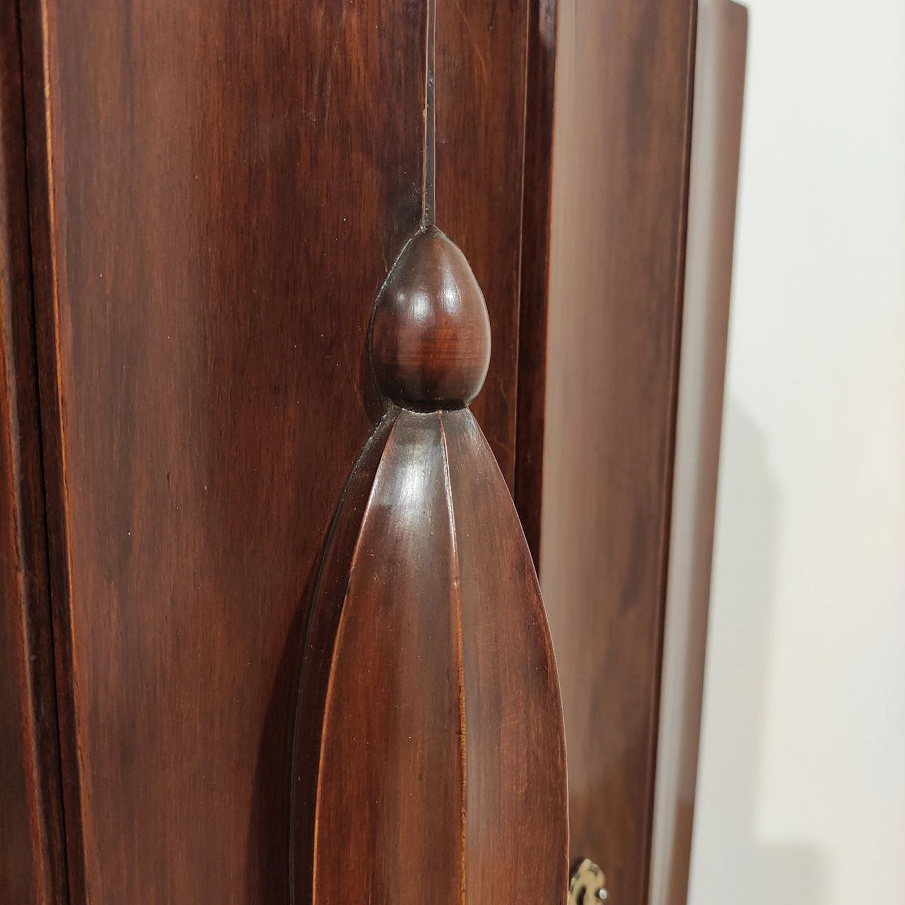 Mahogany sideboard designed by Ruhlman, 1940s 8