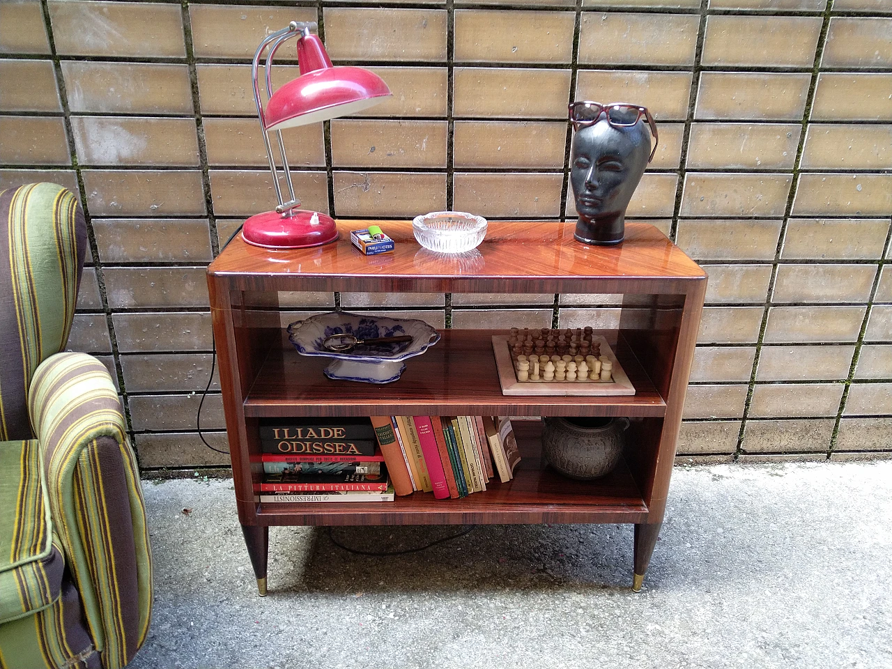 Deco bookcase, 1940s 1