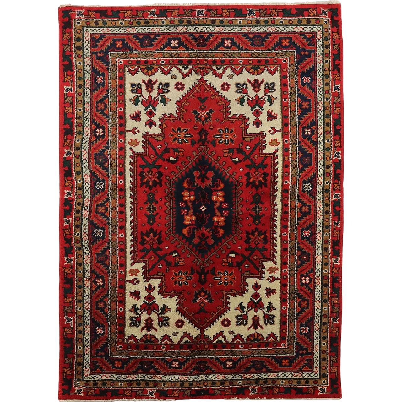 Joshagan cotton and wool carpet, late 20th century 7