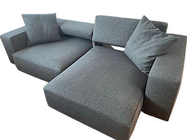 Andy sofa in Maxalto textured fabric by B&B Italia, 2000s