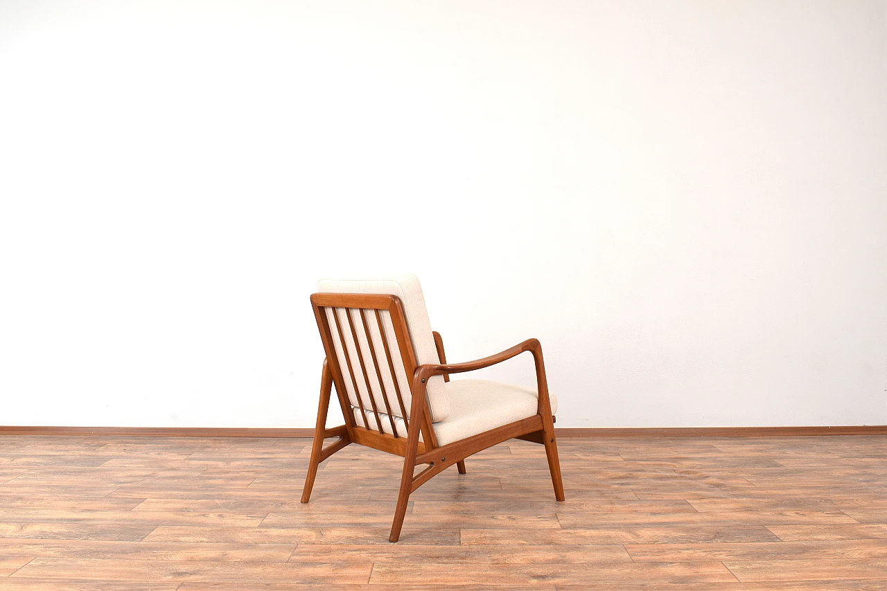 Mid-Century Danish Teak Lounge Chair, 1960s. 5