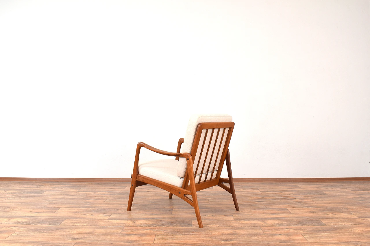 Mid-Century Danish Teak Lounge Chair, 1960s. 6