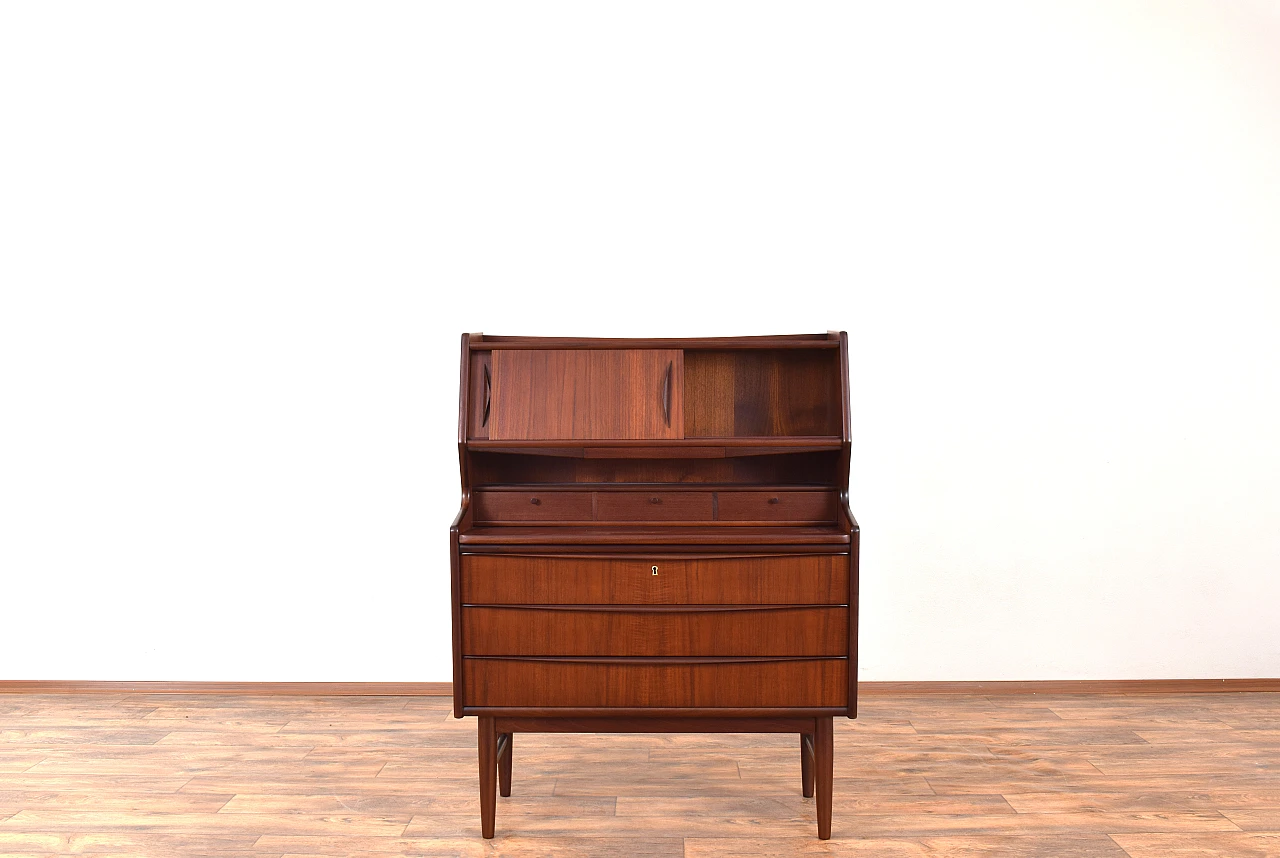 Mid-Century Danish Teak Secretary, 1960s 4