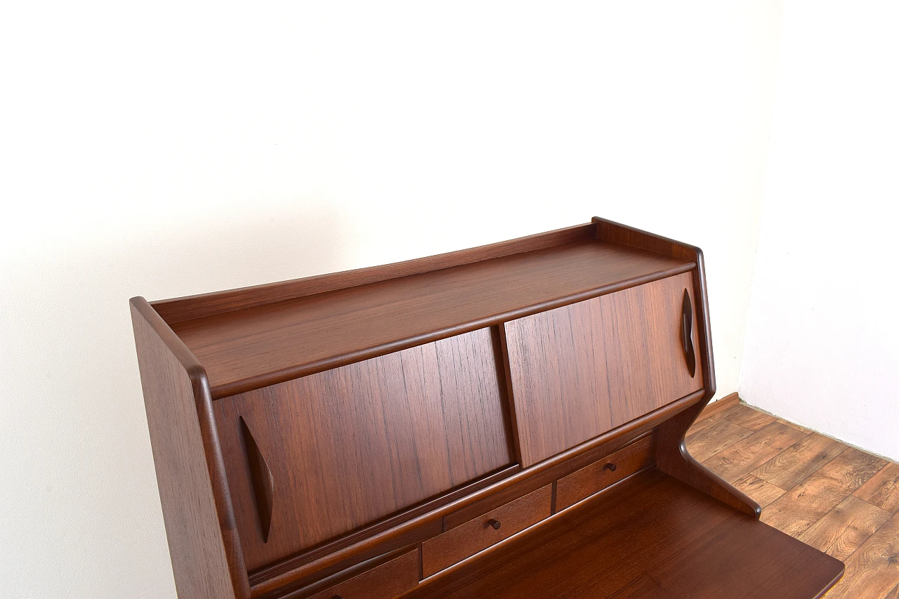 Mid-Century Danish Teak Secretary, 1960s 17