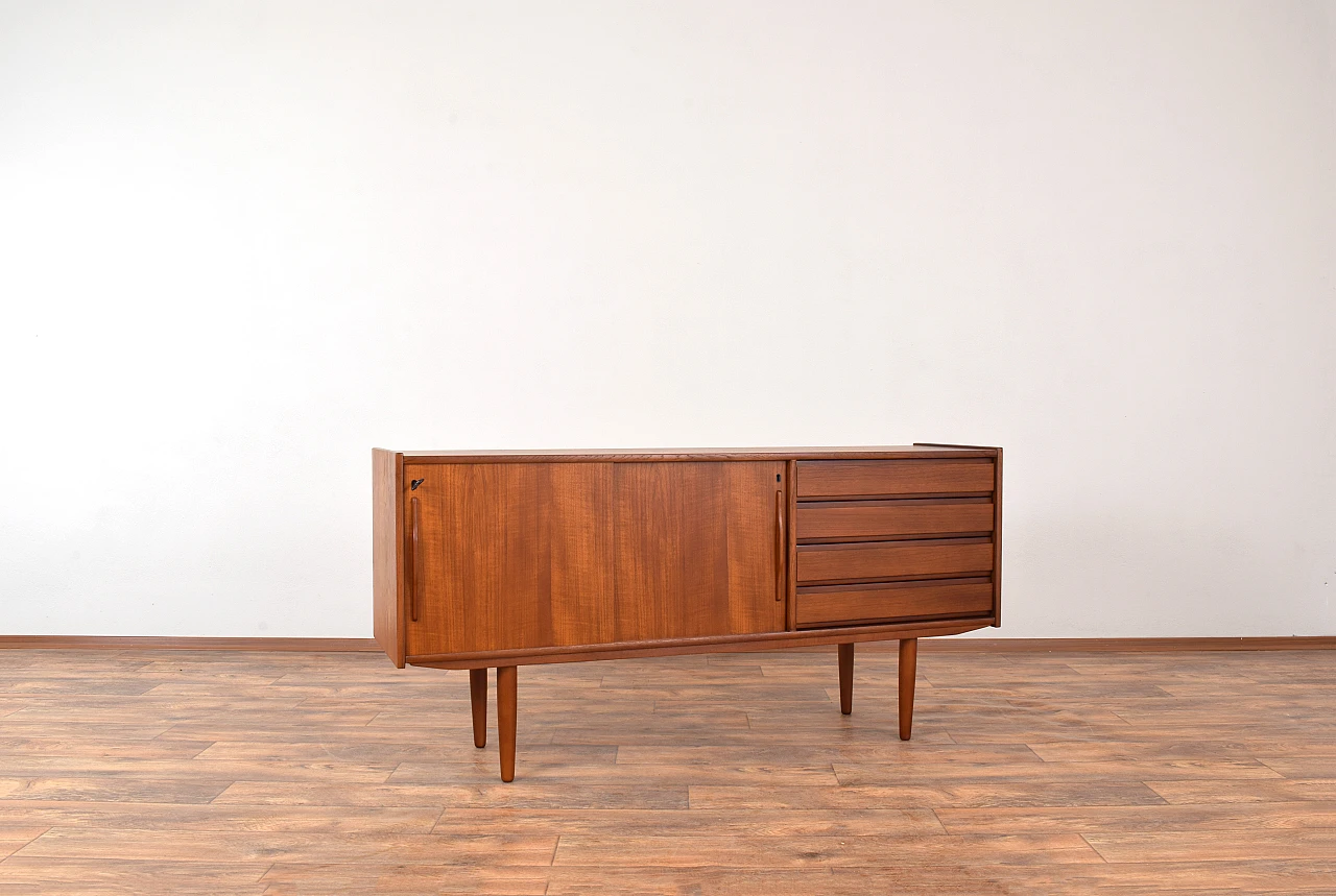 Mid-Century Danish Teak Sideboard, 1960s. 4