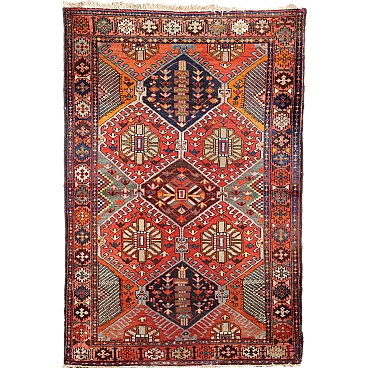 Malayer cotton and wool carpet, late 20th century