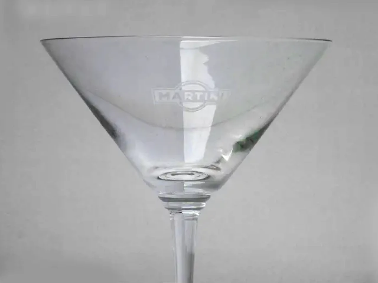 4 Crystal Martini Cups, 1930s 3