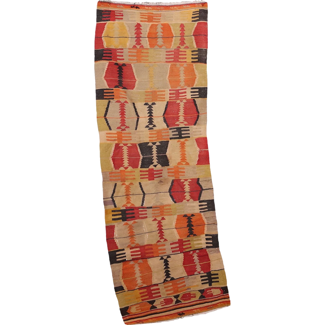 Turkish Kilim wool carpet, late 20th century 7