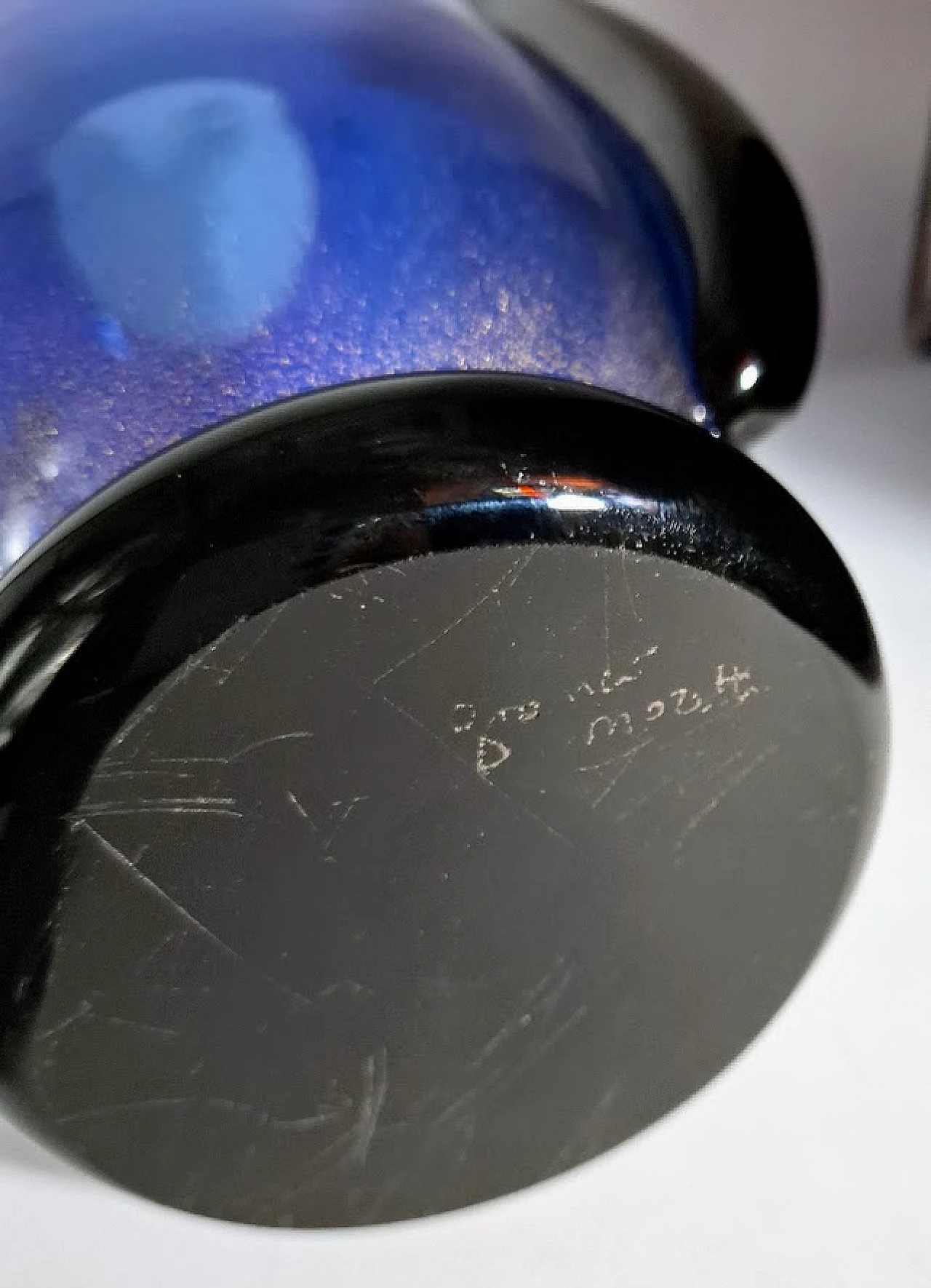 Vaso blu Moretti, anni '50 7