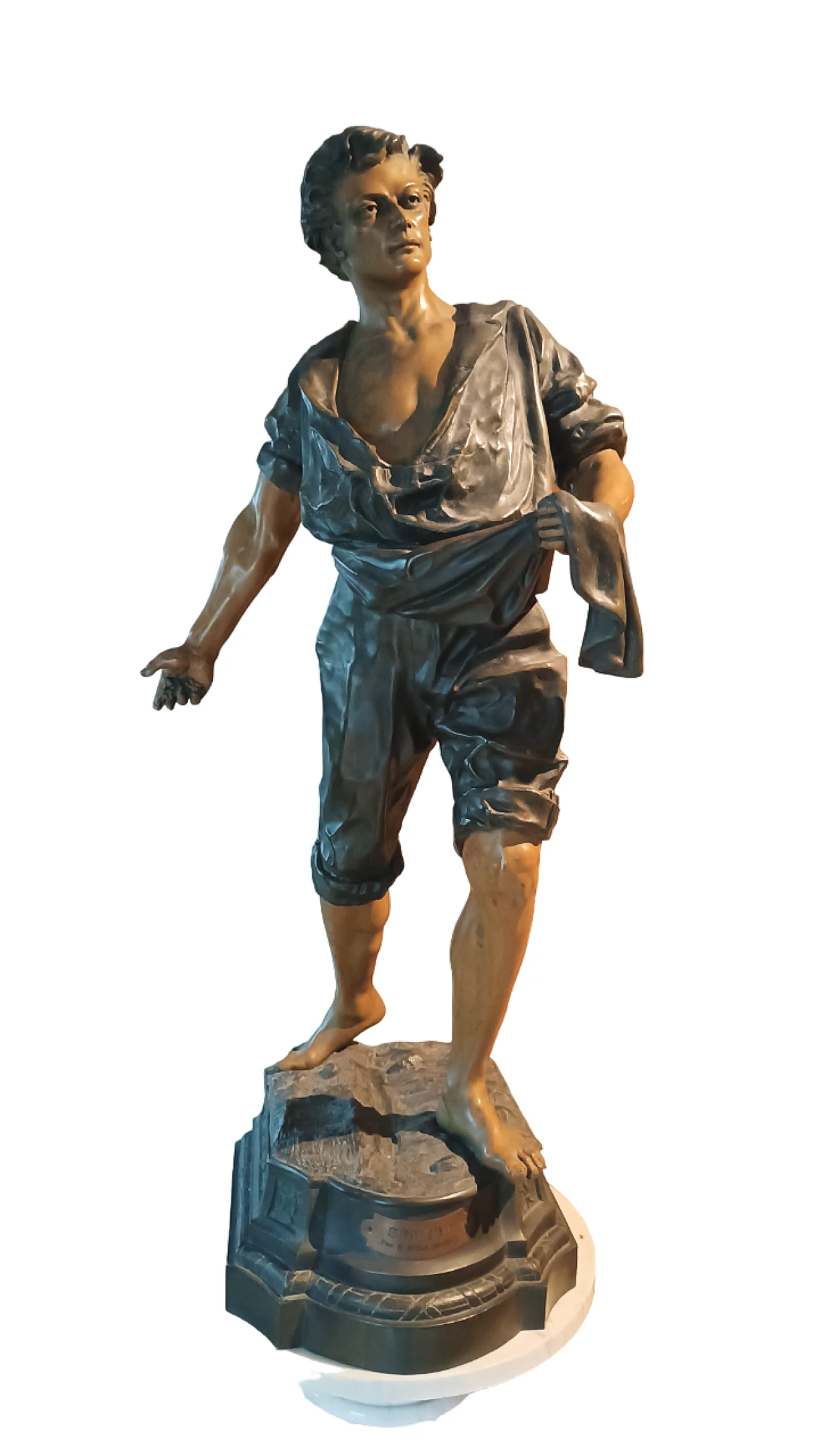 Allegory sculpture of agriculture Millot, 19th century 2