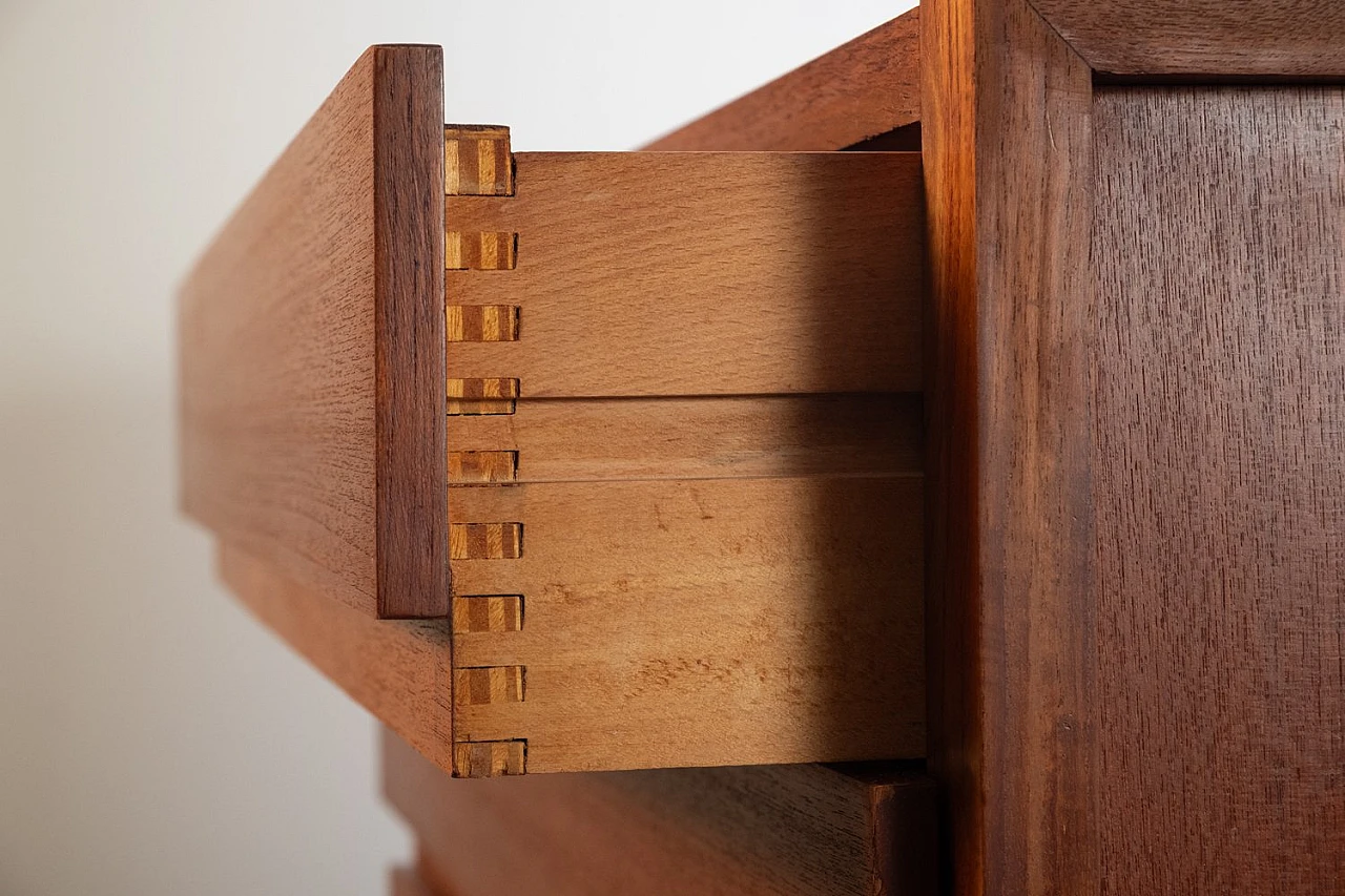 Teak chest of drawers, 1960s 2