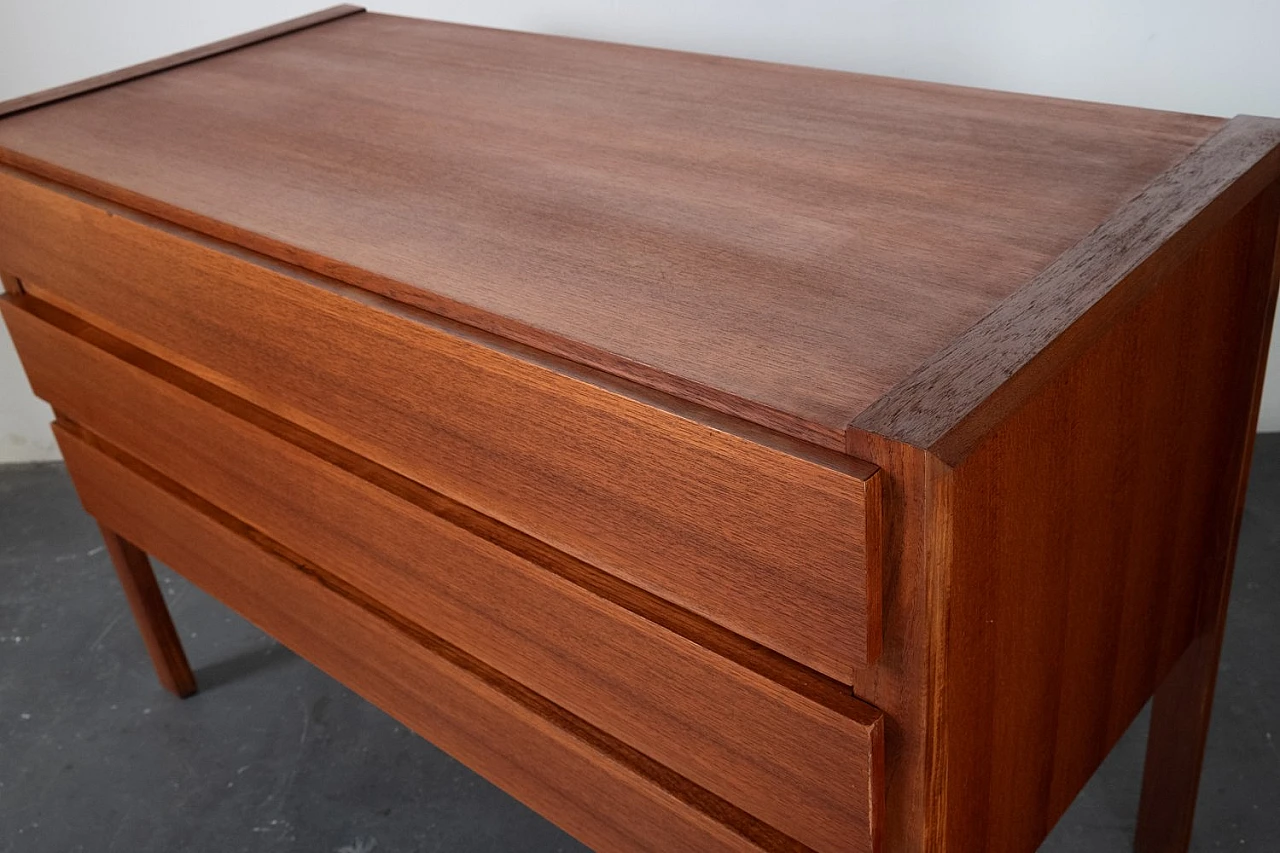 Teak chest of drawers, 1960s 7