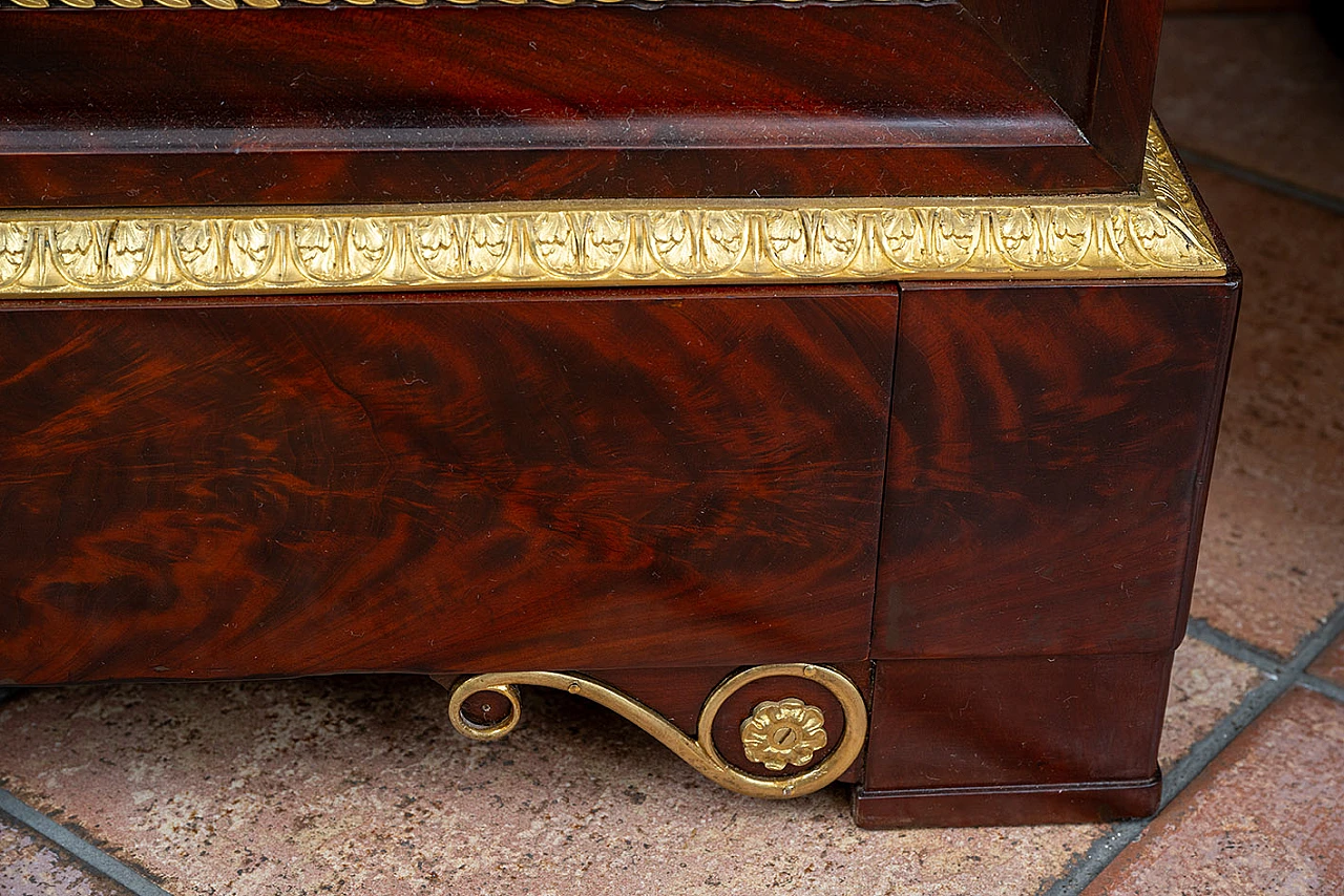 French Charles X chest of drawers, 19th century 5