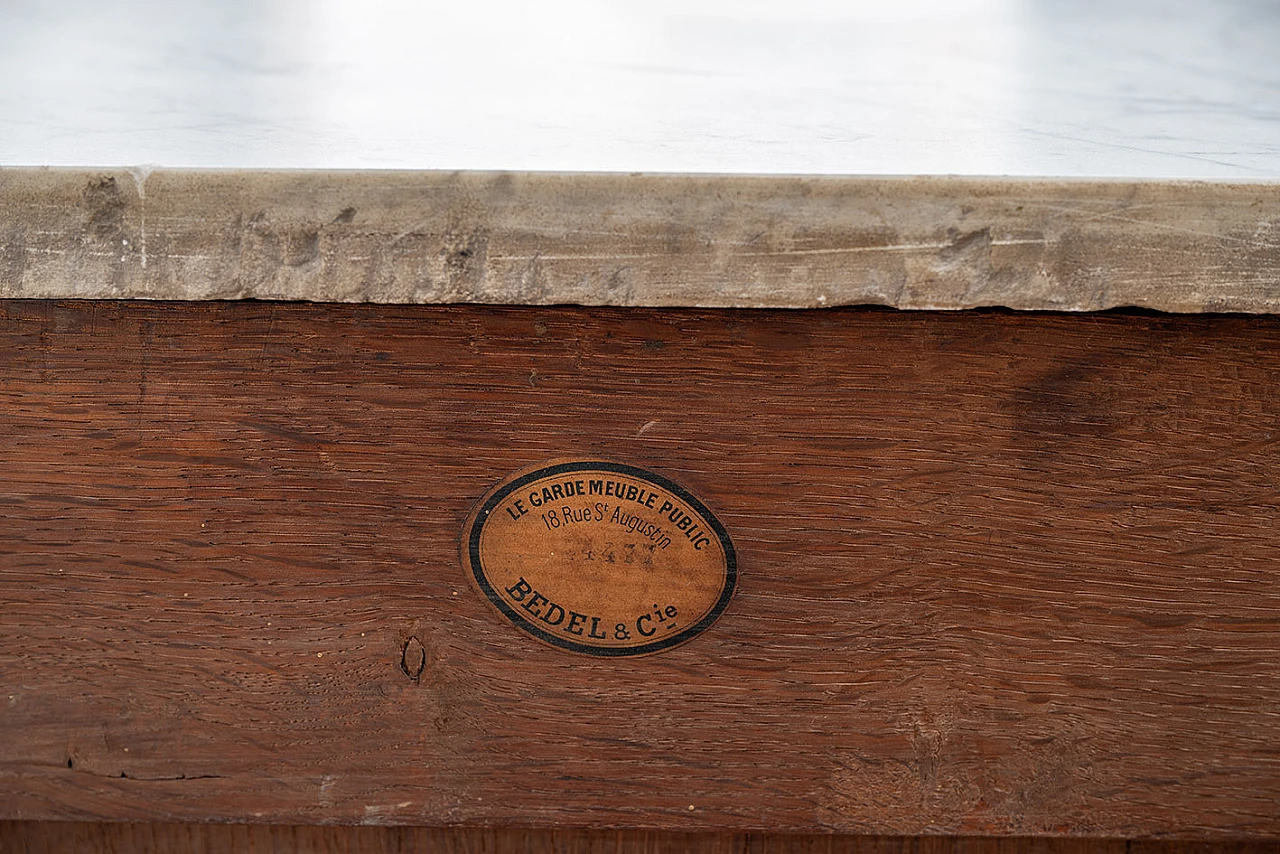 French Charles X chest of drawers, 19th century 6