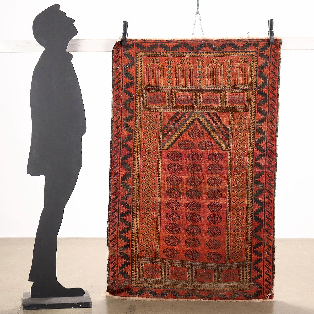 Beluchi wool carpet, late 20th century 2