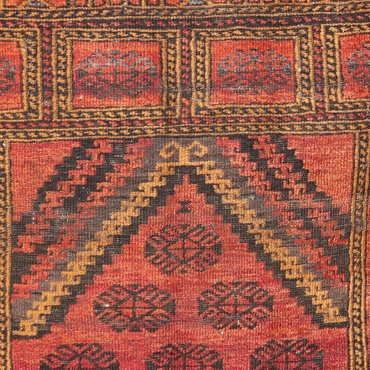 Beluchi wool carpet, late 20th century 3