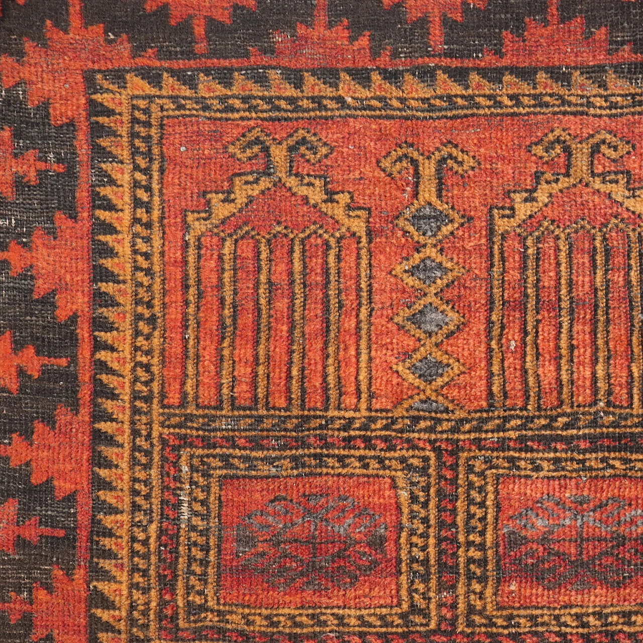 Beluchi wool carpet, late 20th century 4