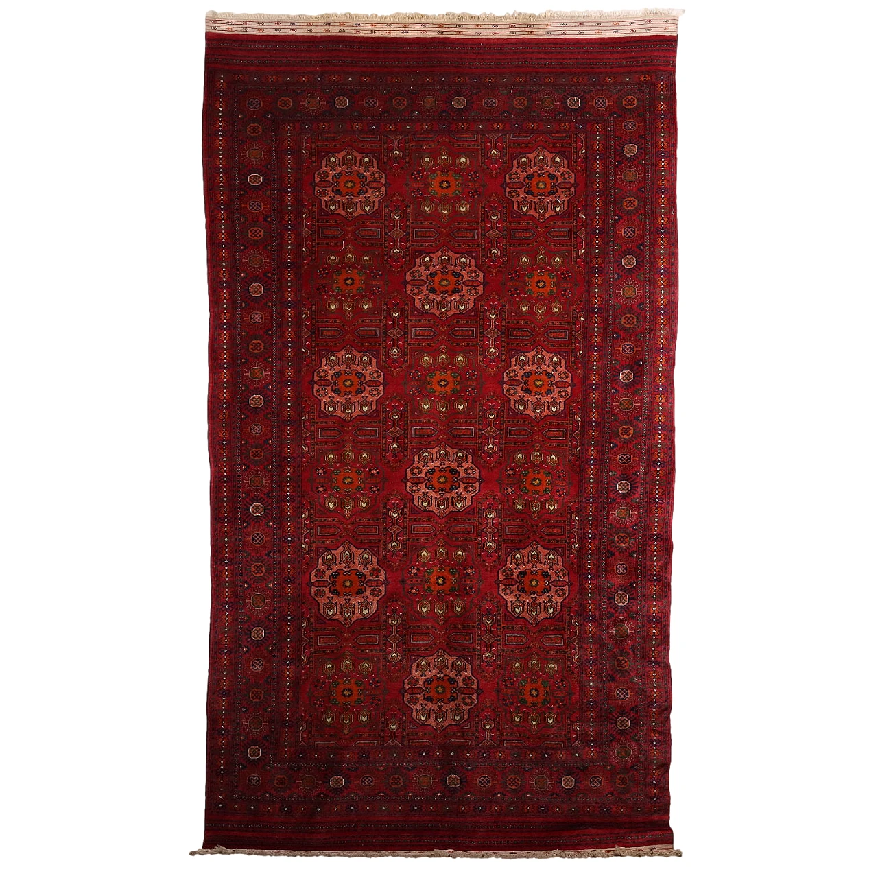 Bukhara wool carpet, late 20th century 1