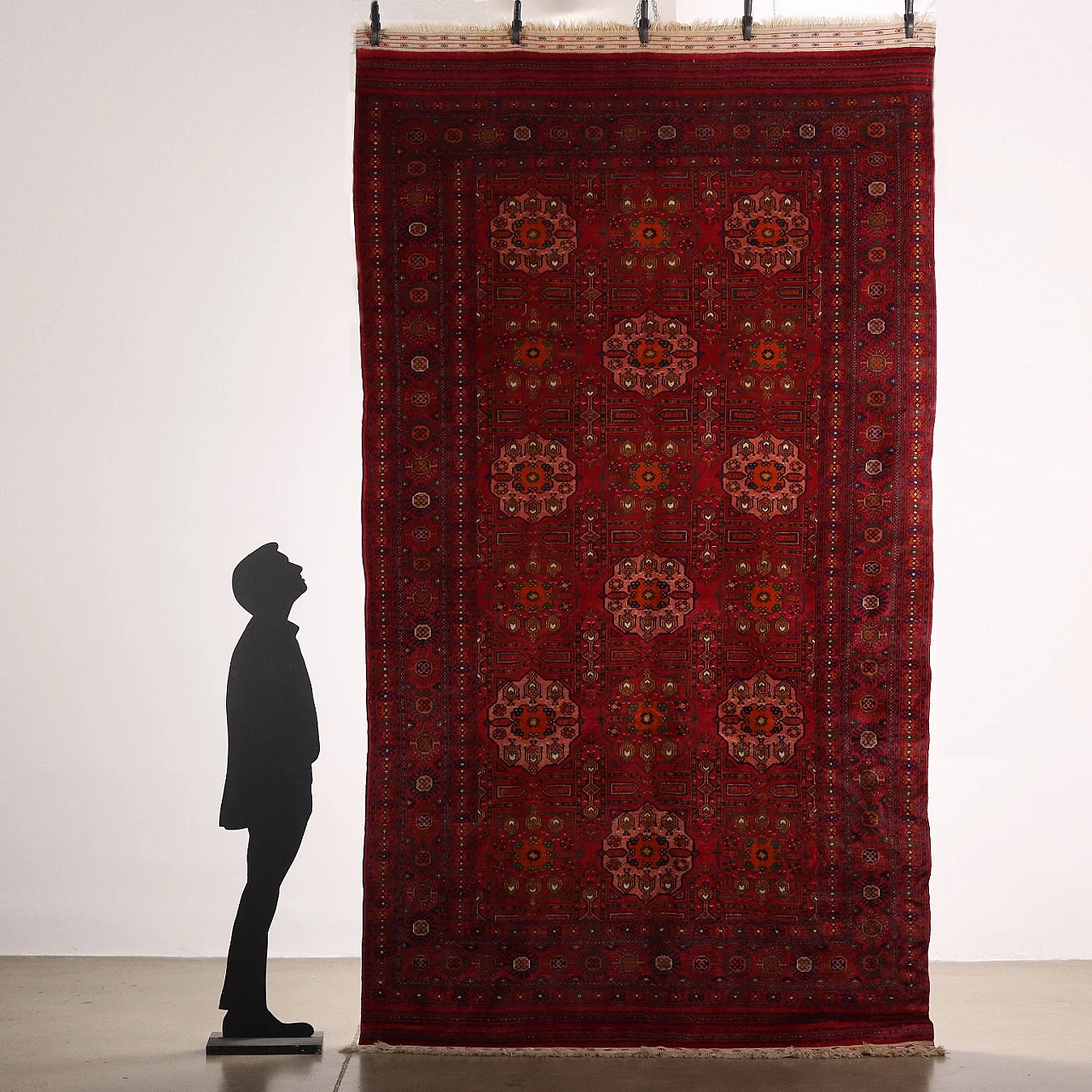 Bukhara wool carpet, late 20th century 2