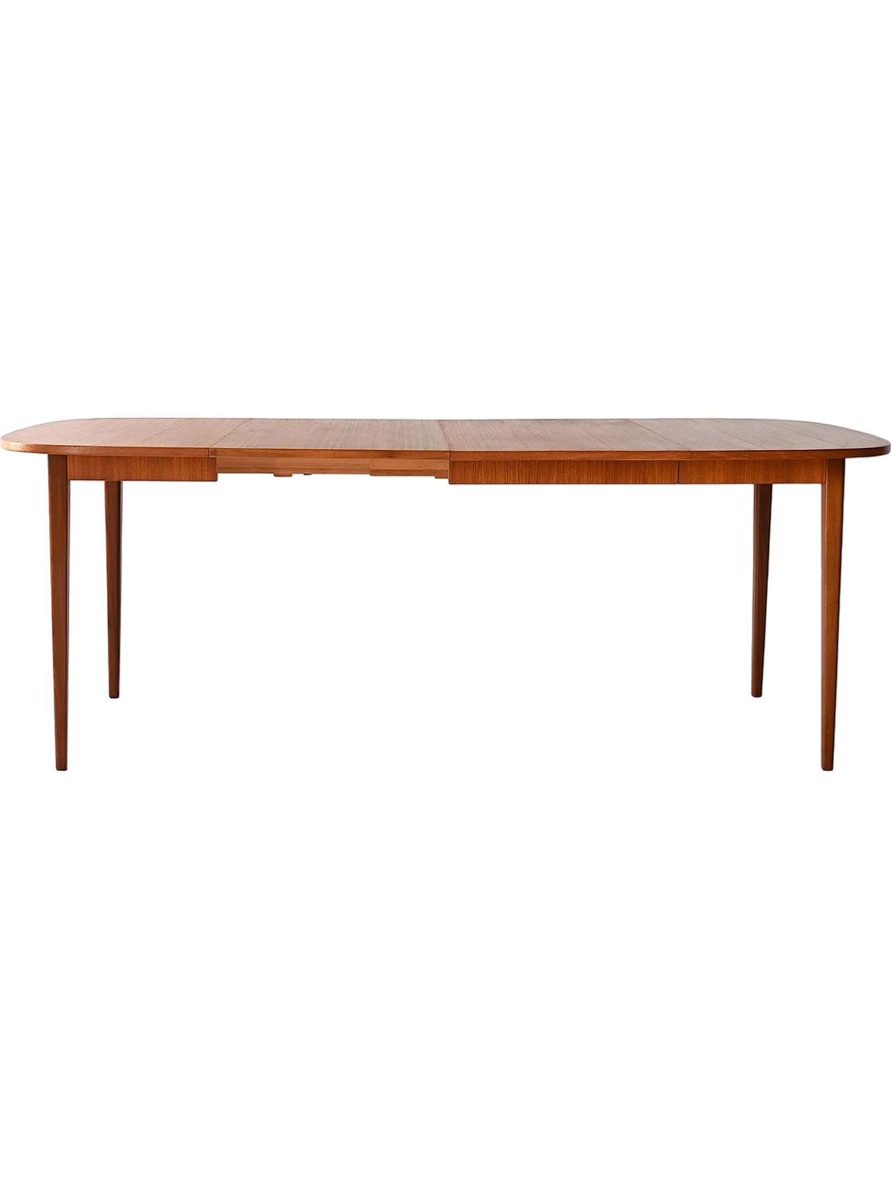 Scandinavian extendable teak table 11