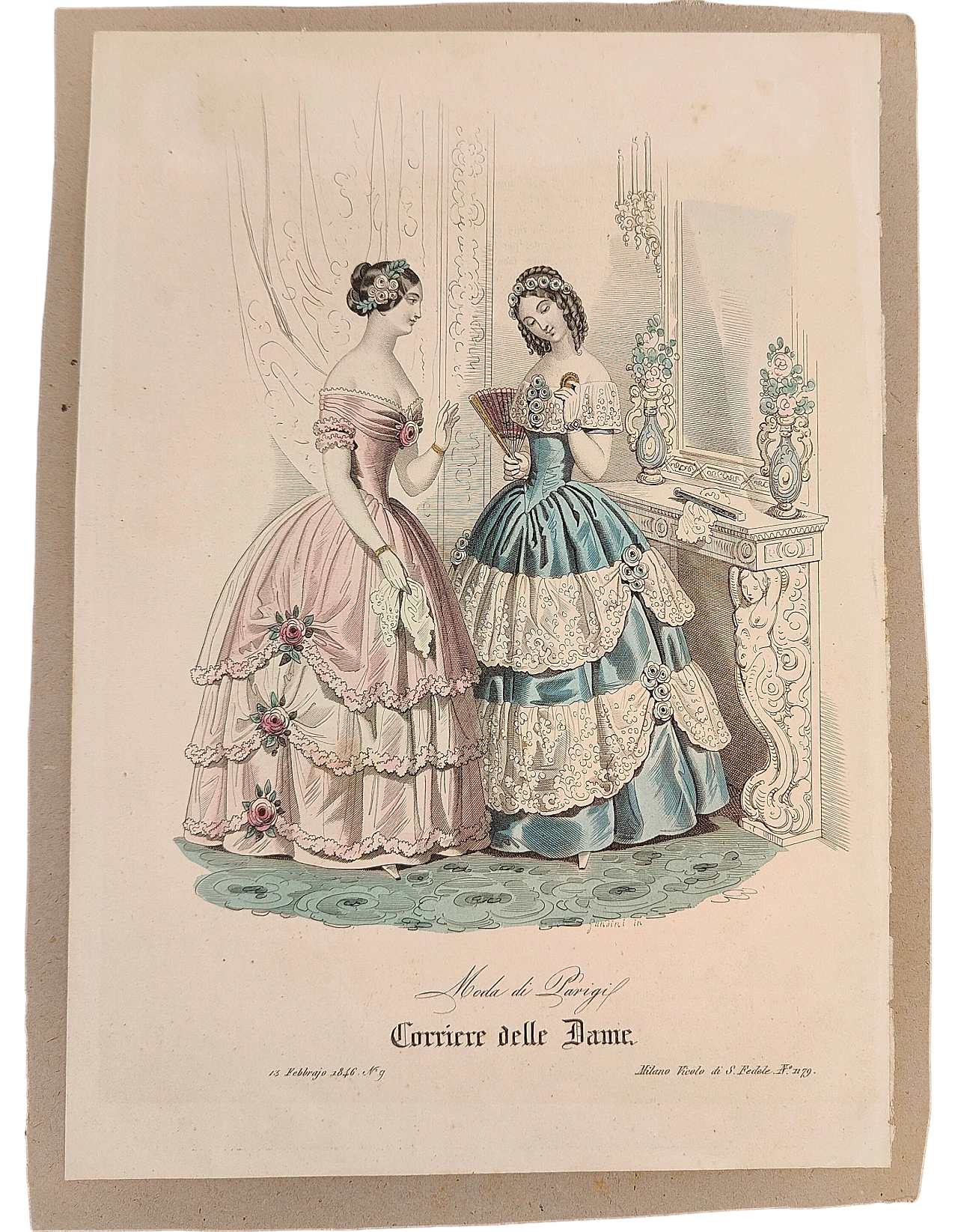 Fashion print, 19th century 4